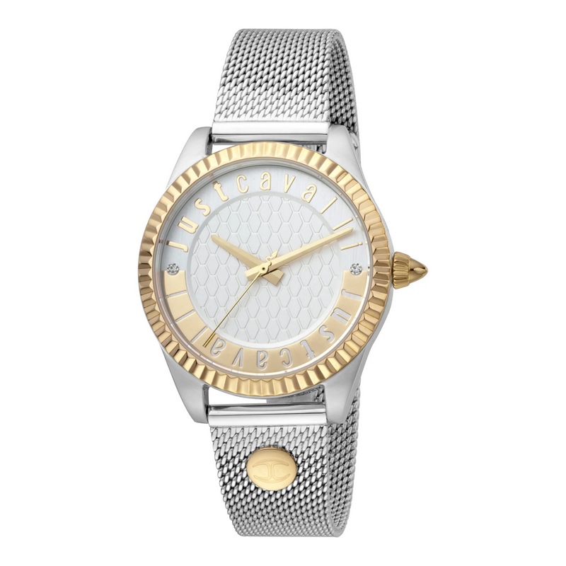 Just Cavalli Women's Silver Stainless Steel Watch, Silver Case | Jc1l133m0095 by i-watch