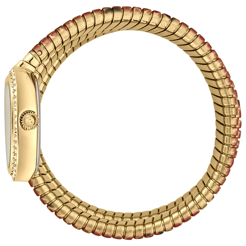 Just Cavalli Women's Gold Stainless Steel Watch, Gold & Red & Black Band | Jc1l163m0245 by i-watch