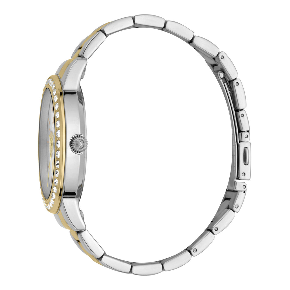 Just Cavalli Women's Silver & Gold Stainless Steel Watch, Silver Case | Jc1l164m0095 by i-watch