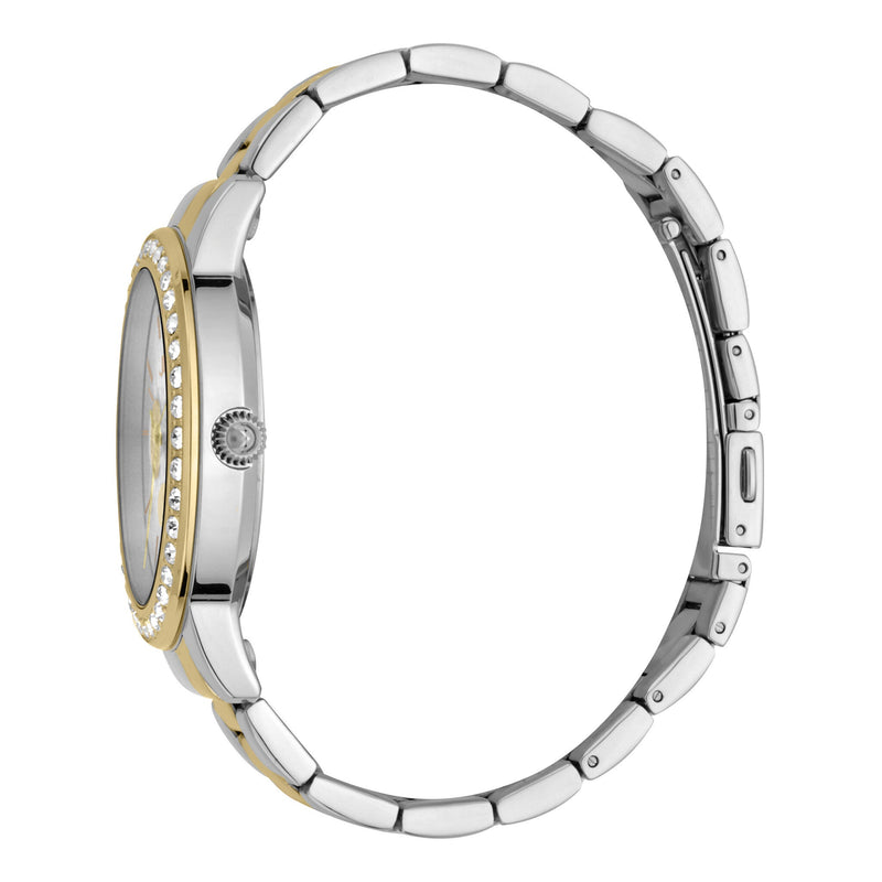 Just Cavalli Women's Silver & Gold Stainless Steel Watch, Silver Case | Jc1l164m0095 by i-watch