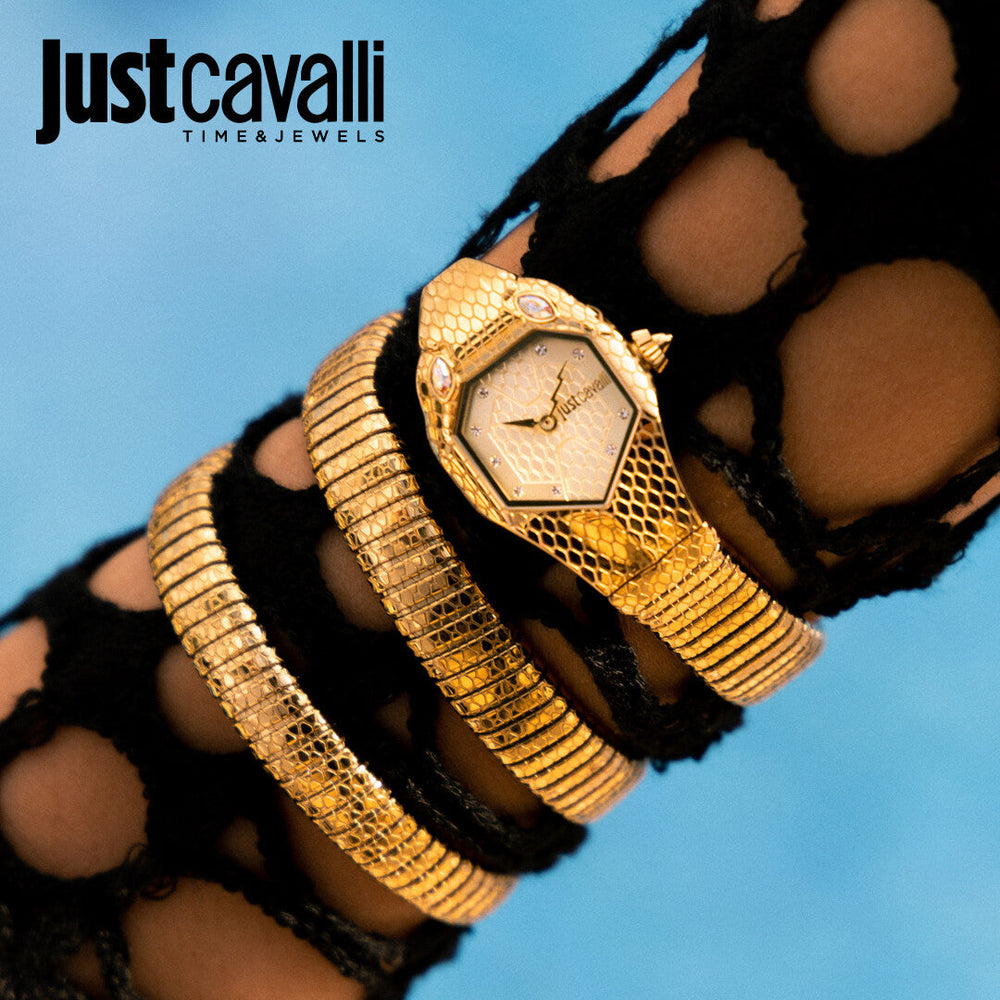 Just Cavalli Women's Gold Stainless Steel Watch, Gold Stainless Steel Case | Jc1l168m0035 by i-watch