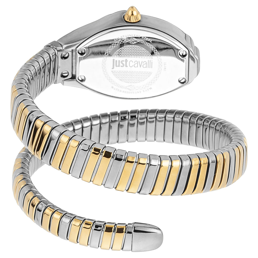 Just Cavalli Women's Gold Stainless Steel Watch, Silver & Gold Stainless Steel Case And Band | Jc1l182m0025 by i-watch