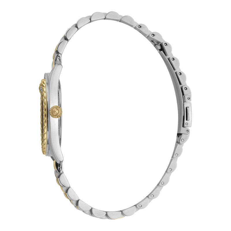 Just Cavalli Women's Silver & Gold Stainless Steel Watch, Case And Band | Jc1l195m0105 by i-watch