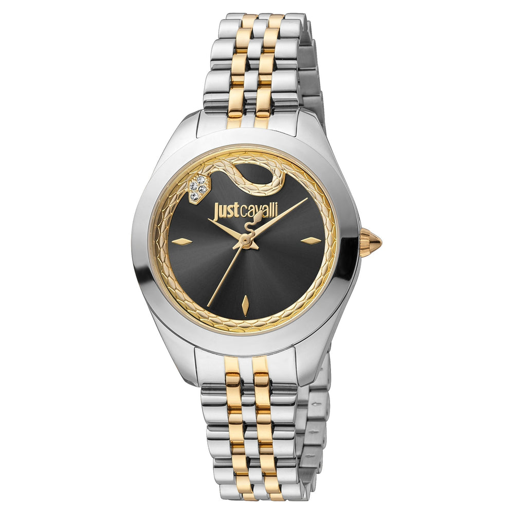 Just Cavalli Women's Silver & Gold Stainless Steel Watch, Silver & Gold Case | Jc1l210m0305 by i-watch