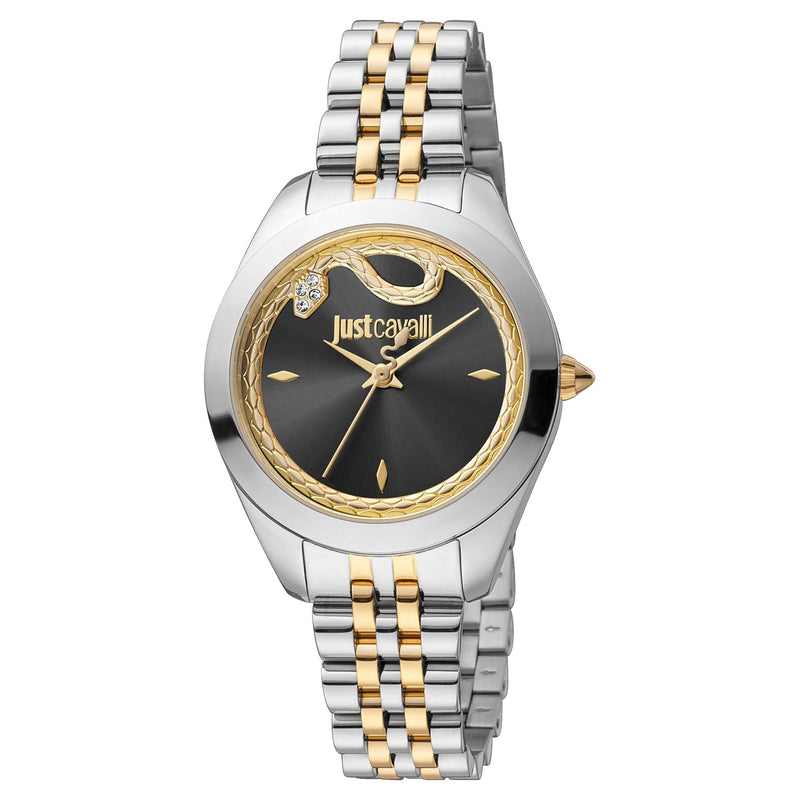 Just Cavalli Women's Silver & Gold Stainless Steel Watch, Silver & Gold Case | Jc1l210m0305 by i-watch