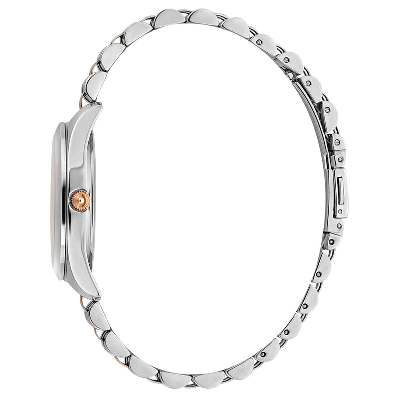 Just Cavalli Women's Silver & Rose Gold Stainless Steel Watch, Stainless Steel Case & Band | Jc1l210m0315 by i-watch