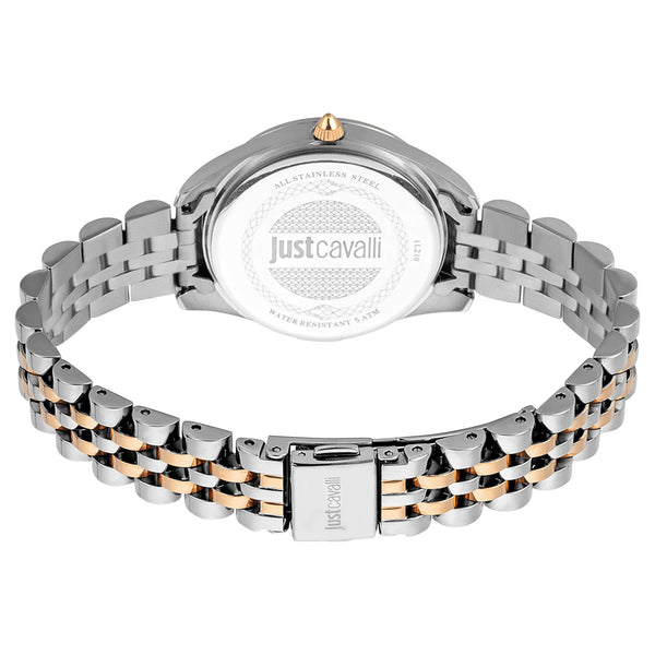 Just Cavalli Women's Silver & Rose Gold Stainless Steel Watch, Stainless Steel Case & Band | Jc1l210m0315 by i-watch