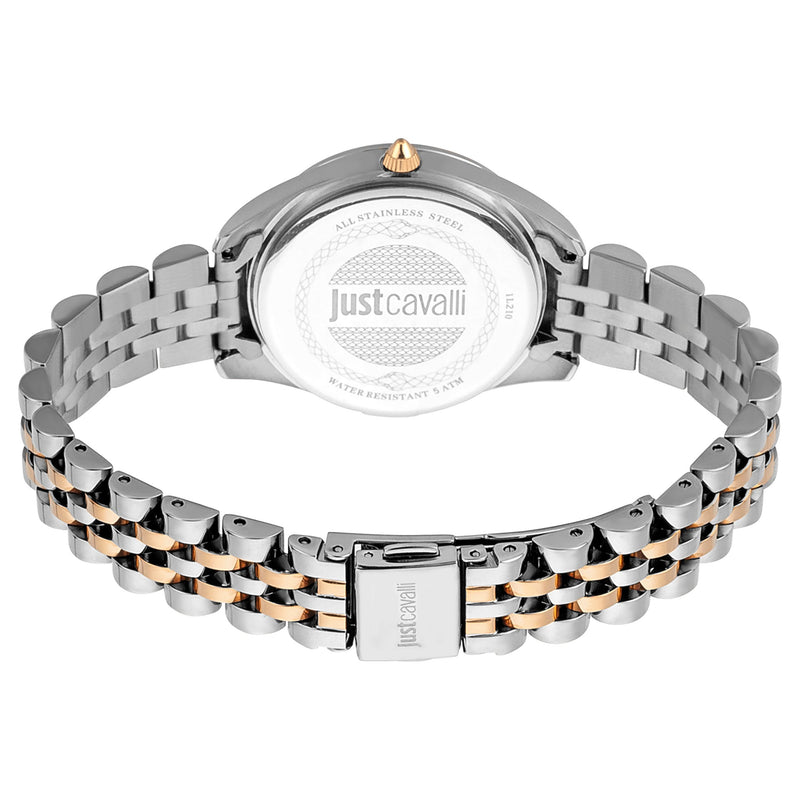 Just Cavalli Women's Silver & Rose Gold Stainless Steel Watch, Stainless Steel Case & Band | Jc1l210m0315 by i-watch