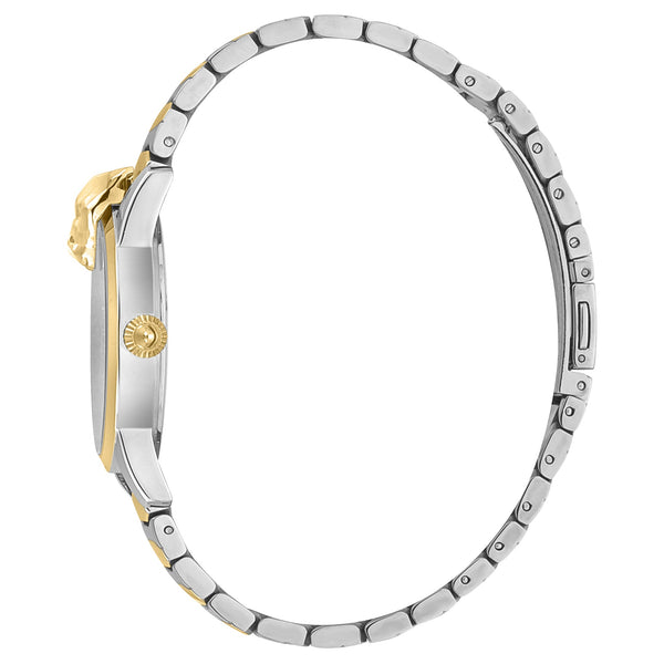 Just Cavalli Women's Silver & Gold Stainless Steel Watch, Case And Band | Jc1l220m0275 by i-watch