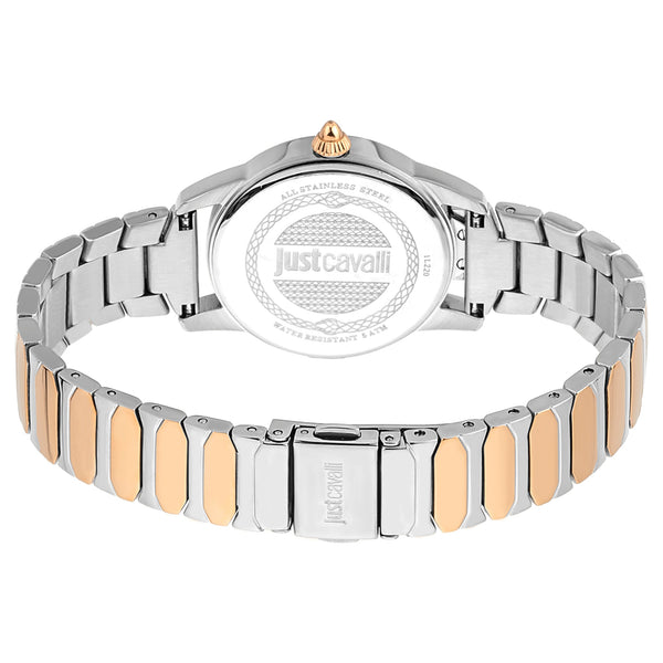 Just Cavalli Women's Silver & Rose Gold Stainless Steel Watch, Case | Jc1l220m0285 by i-watch