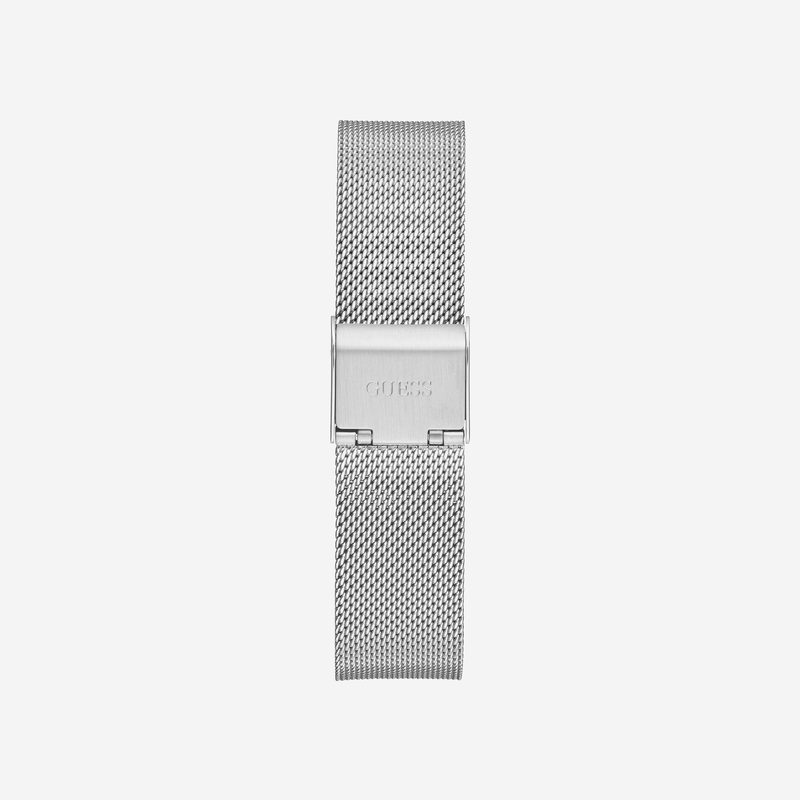 Guess Women's Silver Stainless Steel Watch, Silver Dial | Gw0477l1 by i-watch