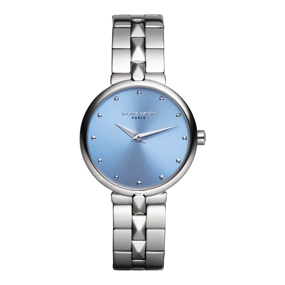 Pierre Cardin Women's Watch With Silver Stainless Steel Case And Silver Stainless Steel Band by i-watch