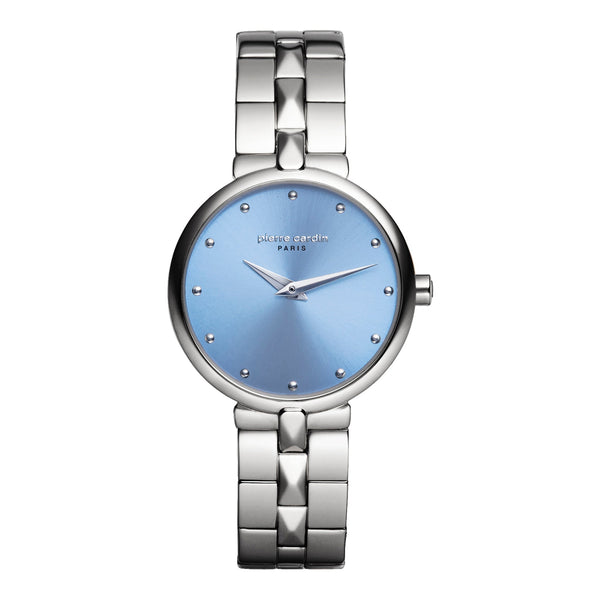 Pierre Cardin Women's Watch With Silver Stainless Steel Case And Silver Stainless Steel Band by i-watch