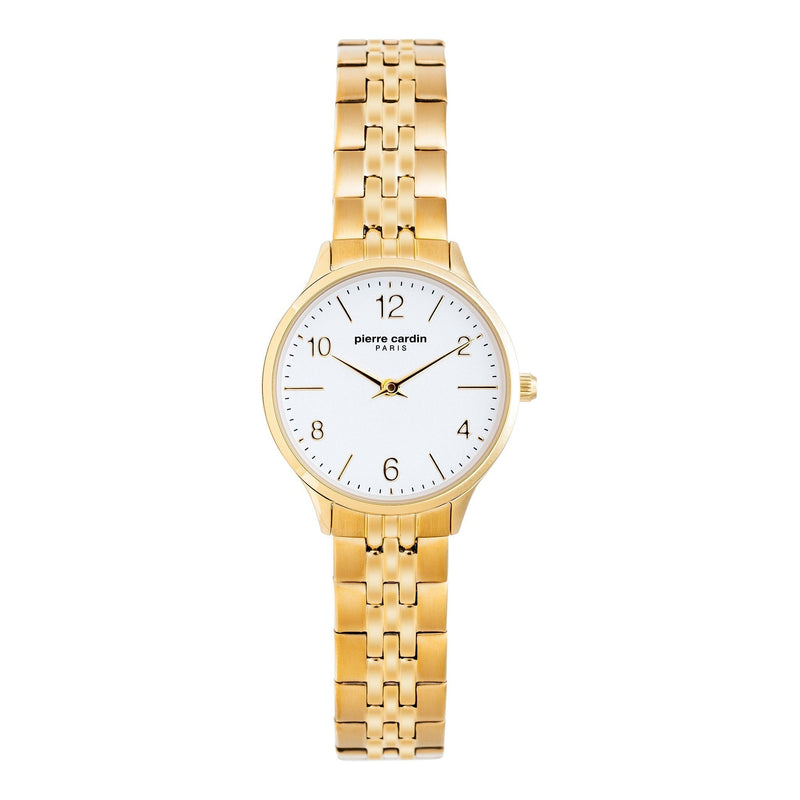 Pierre Cardin Women's Watch With Gold Stainless Steel Case And Gold Stainless Steel Band by i-watch