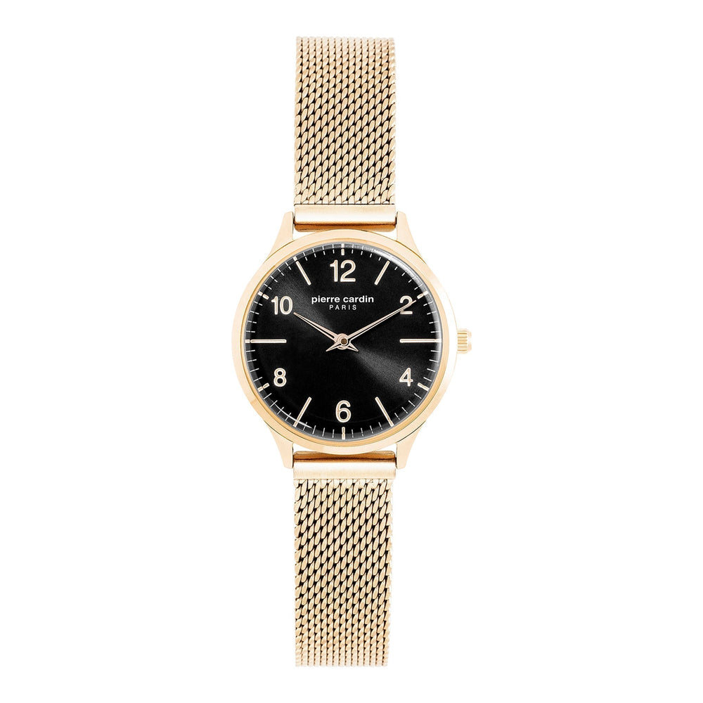 Pierre Cardin Women's Watch With Gold Stainless Steel Case And Gold Stainless Steel Band by i-watch