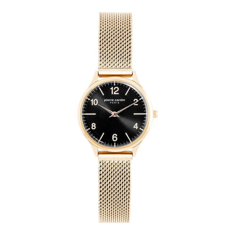 Pierre Cardin Women's Watch With Gold Stainless Steel Case And Gold Stainless Steel Band by i-watch