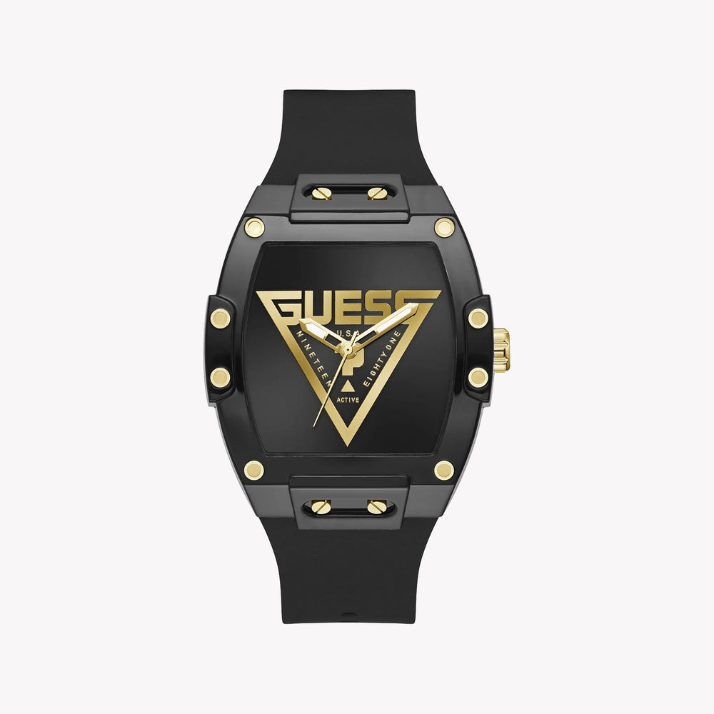 Guess Men's Phoenix Black Silicone Watch GW1072G2