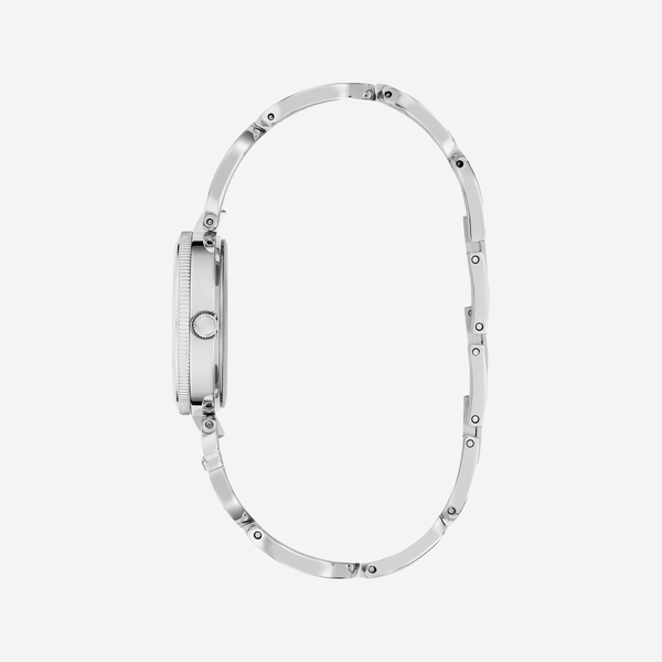 Guess Women's Silver Stainless Steel Watch, Silver Dial | Gw0693l1 by i-watch