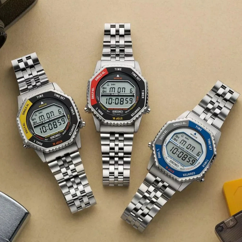 Seiko Rotocall Reissue Digital Watch SMGG21P1