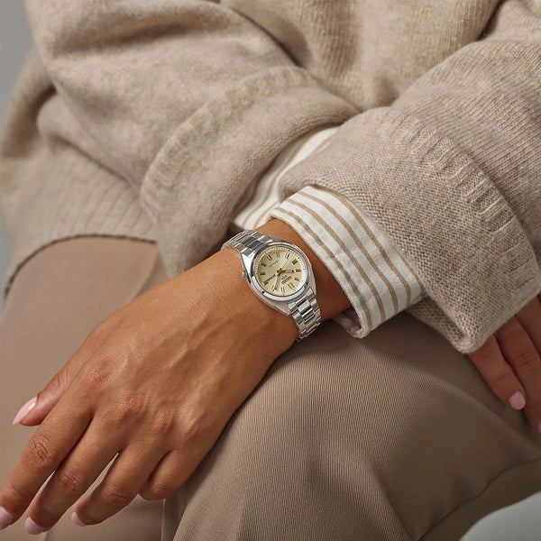 Seiko 5 Sports 'Hebitama' SNXS Automatic (32mm) 'Double Cream' Dial