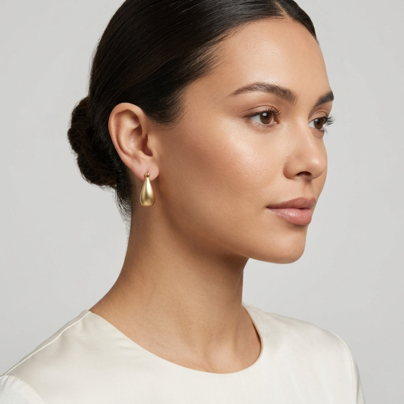 Fossil Women's Gold Earrings, Sadie Hoops | JA7142710