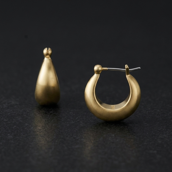 Fossil Women's Gold Earrings, Sadie Hoops | JA7142710