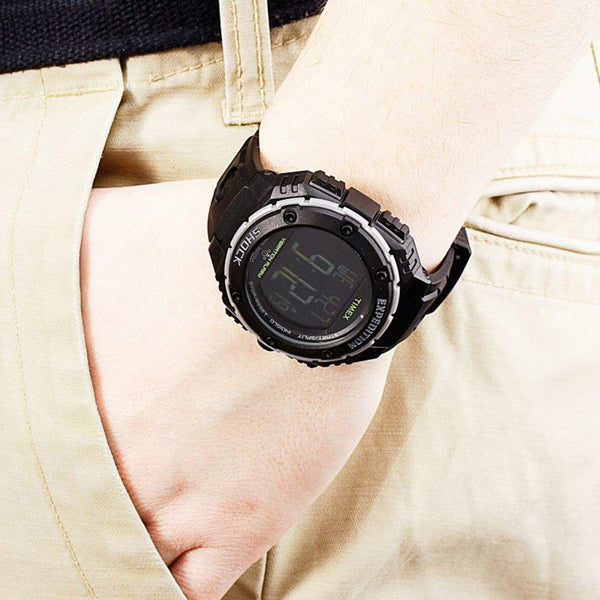 Timex Men's Black Resin Watch, Digital Dial | T49950