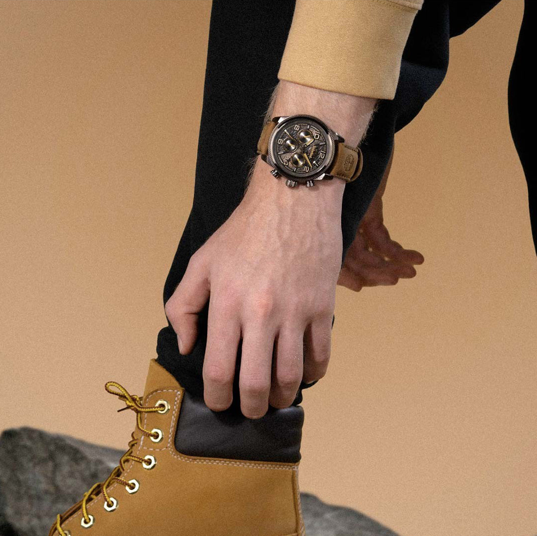 Timberland Henniker II Men's Quartz Watch TDWGF0028706M - Brown