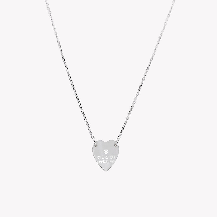 Trademark Heart Pendant Necklace in Rose Gold | YBB223512001 by i-watch