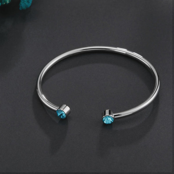 Zink Women's Silver Stainless Steel Bracelet | Zfbg001sbl