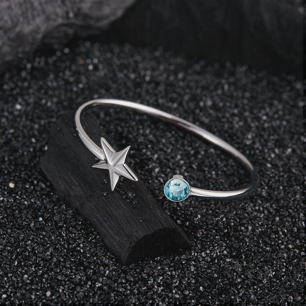 Zink Women's Silver Stainless Steel Bracelet | Zfbg002sbl