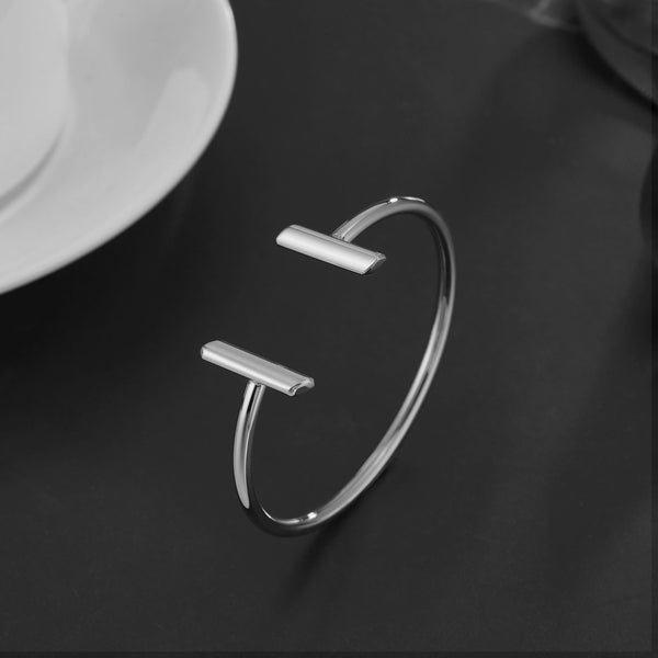 Zink Women's Silver Stainless Steel Bracelet | Zfbg003s