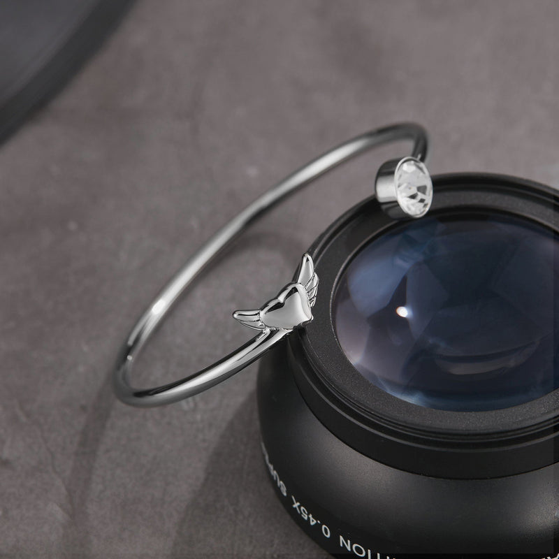 Zink Women's Silver Stainless Steel Bracelet | Zfbg006sc