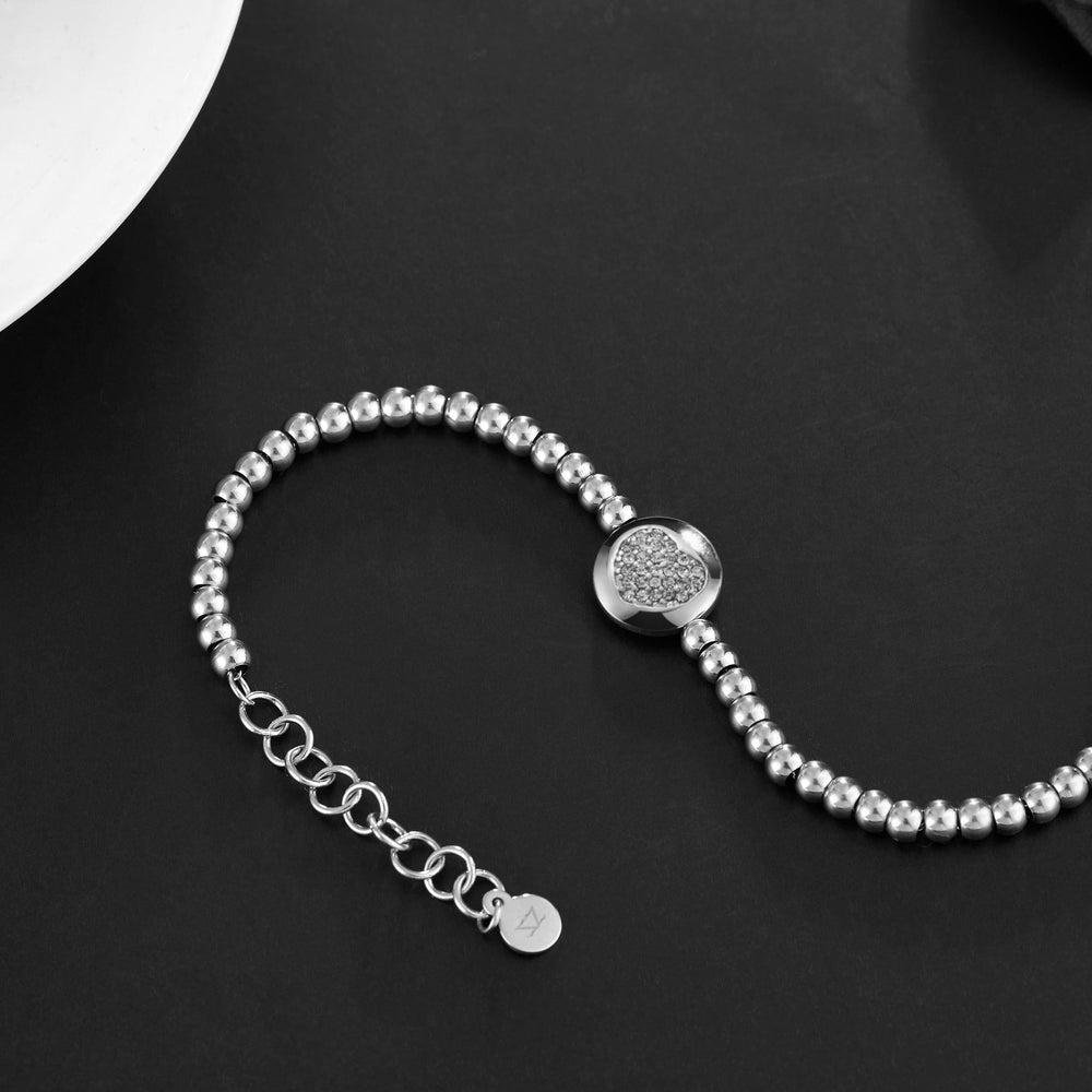 Zink Women's Silver Stainless Steel Bracelet | Zfbr007sh by i-watch
