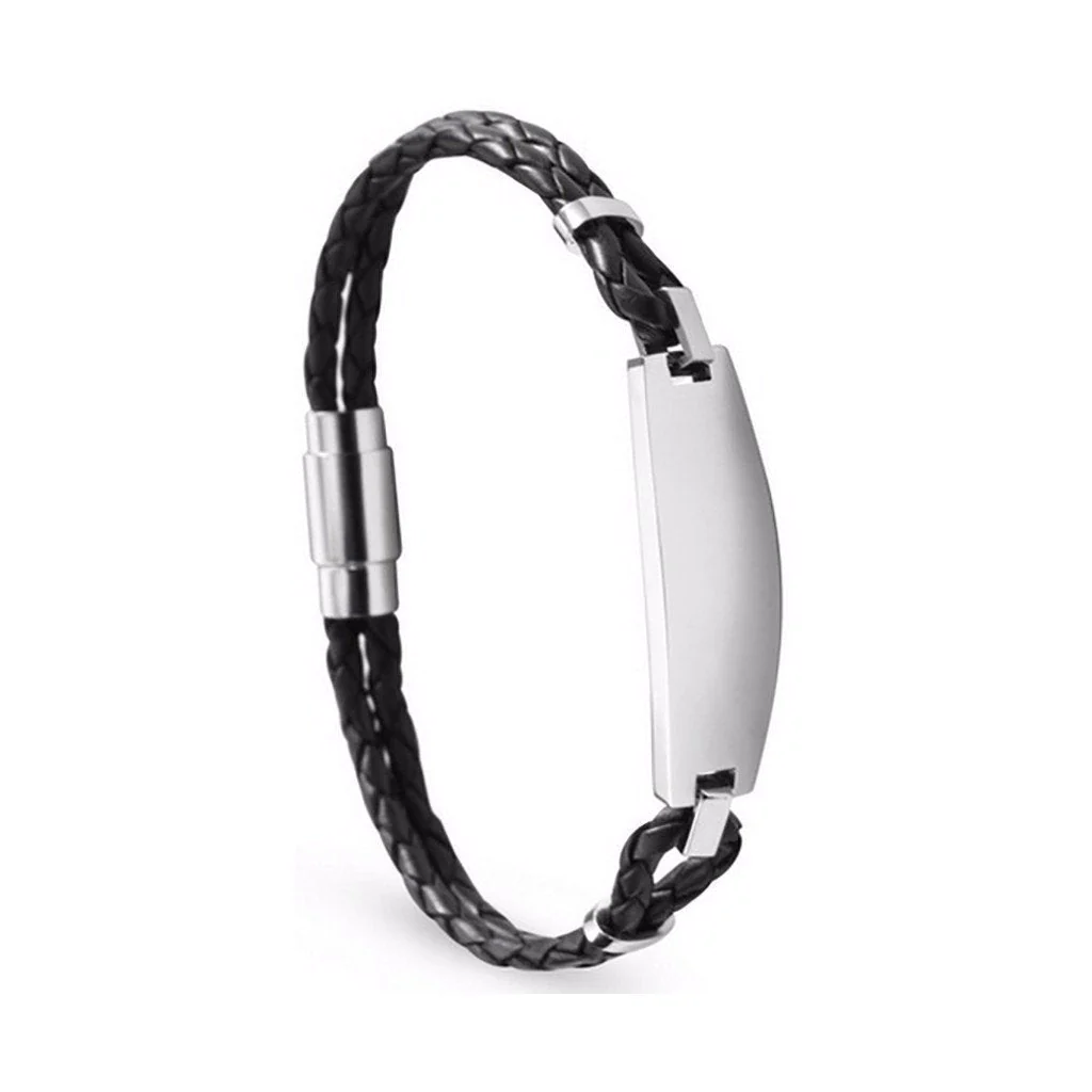 Zjbc015slb Zink Men's Bracelets by i-watch