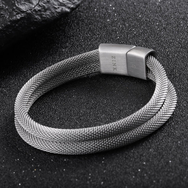 Zjbc029sm2s-S Zink Men's Bracelet by i-watch