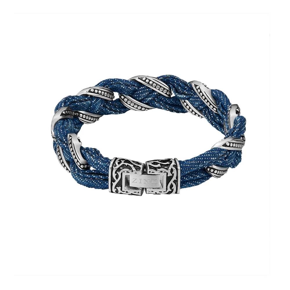 Zjbc038bl Zink Men's Bracelets by i-watch