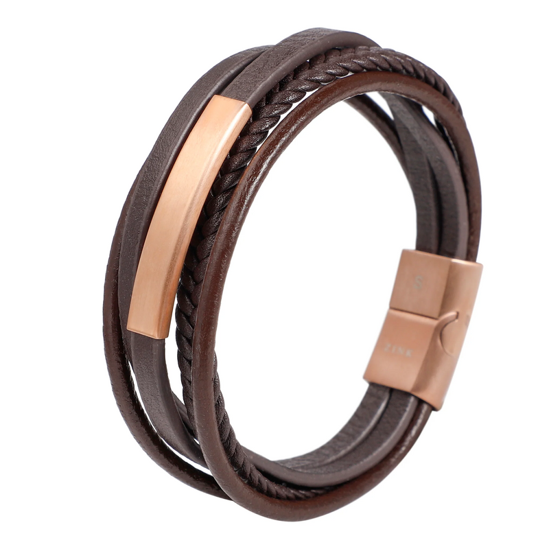 Zjbc049brrg Zink Men's Bracelets by i-watch