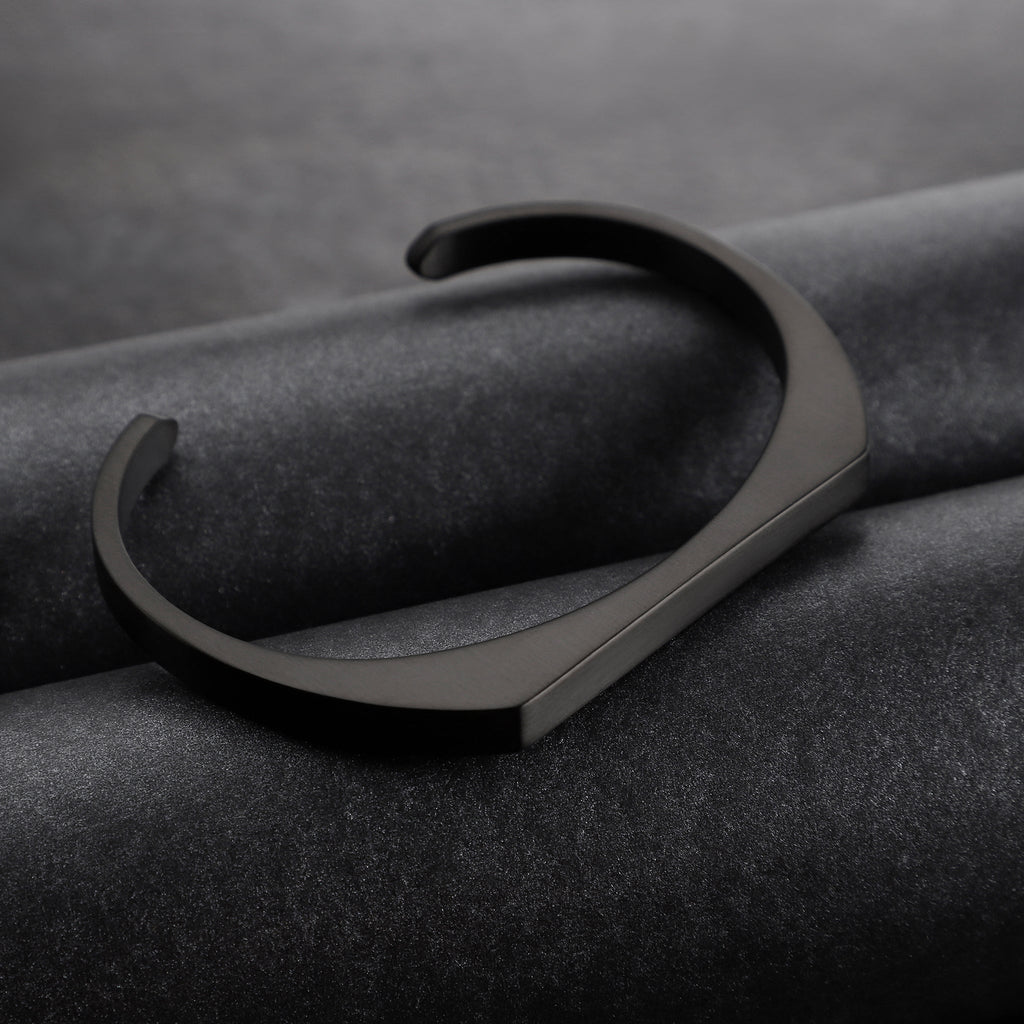 Zink Men's Black Stainless Steel Bracelet | Zjbc056b