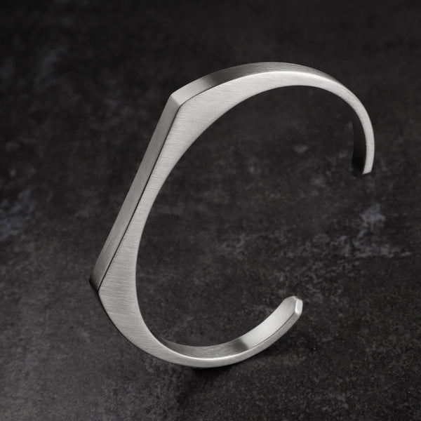 Zink Men's Silver Stainless Steel Bracelet | Zjbc056s