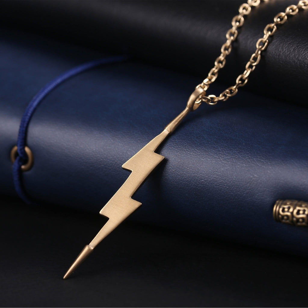 Zink Men's Gold Stainless Steel Necklace | Zjpd014g