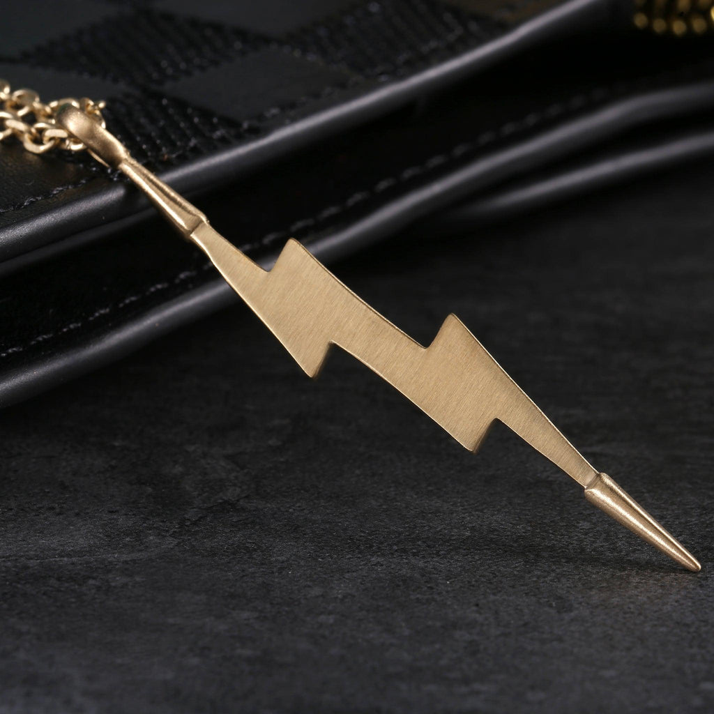 Zink Men's Gold Stainless Steel Necklace | Zjpd014g