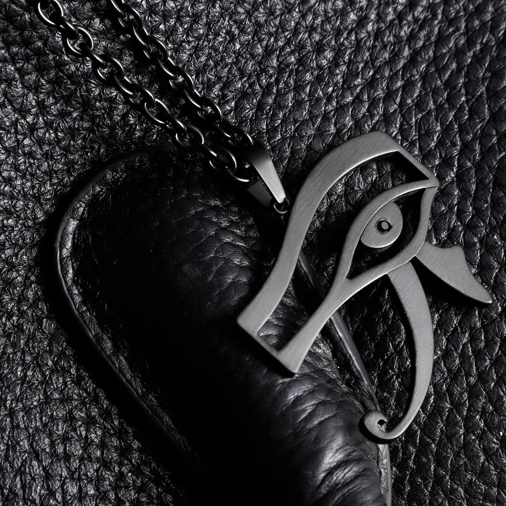 Zink Men's Black Stainless Steel Necklace | Zjpd025b