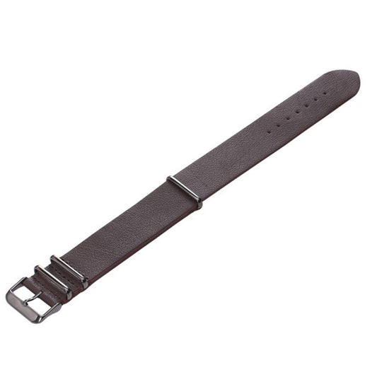 ZLB001DBWB Zink Men's Textured Genuine Leather Strap