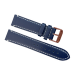 ZLB003BLOBN Zink Bracelet en cuir véritable épais pour homme