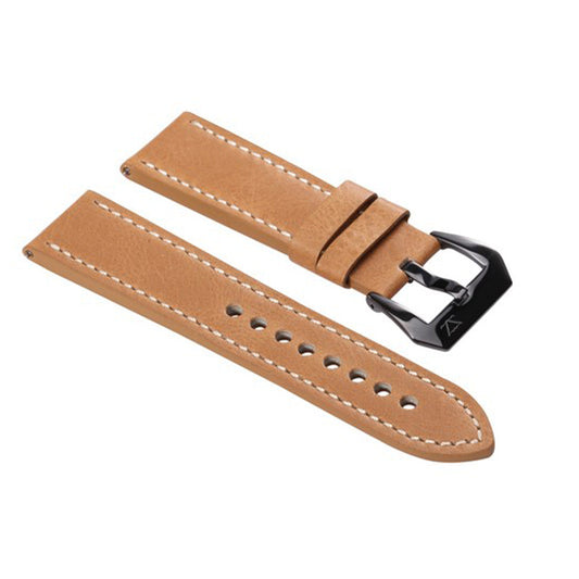 ZLB003KB Zink Men's Thick Genuine Leather Strap