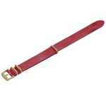 ZLB005RG Zink Bracelet en cuir véritable texturé pour femme