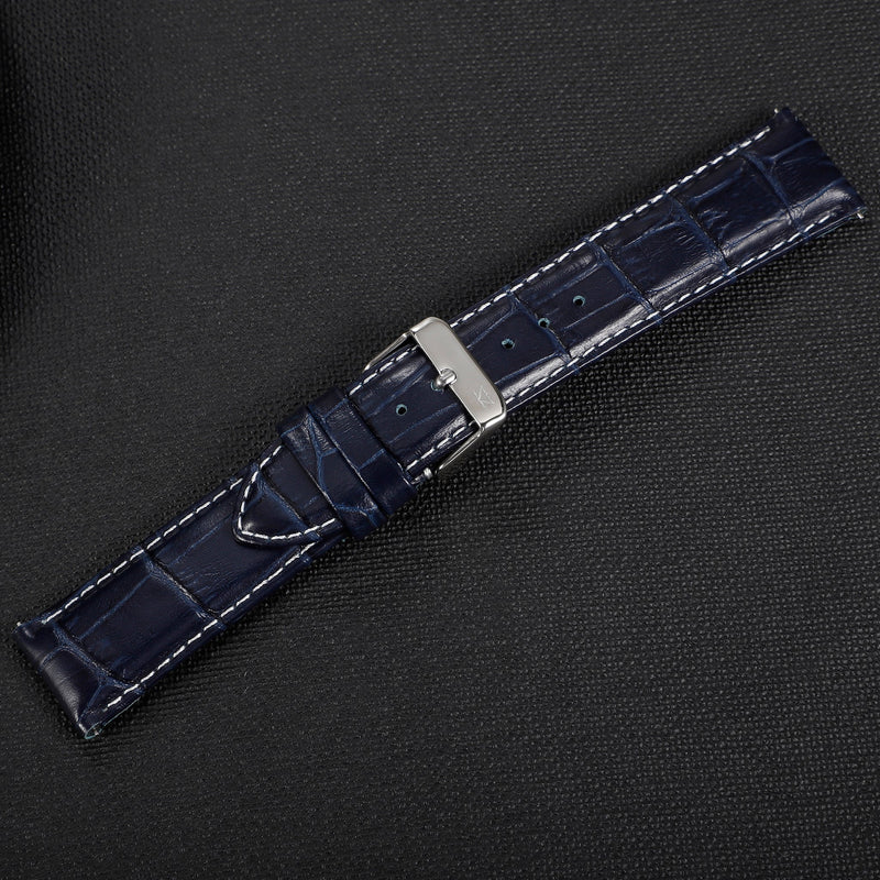 Zink Women's Leather Watch Band - Dark Blue | Zlb006dbs