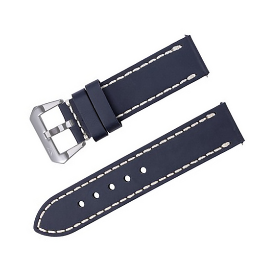 ZLB004DBS Zink Men's Thick Genuine Leather Strap