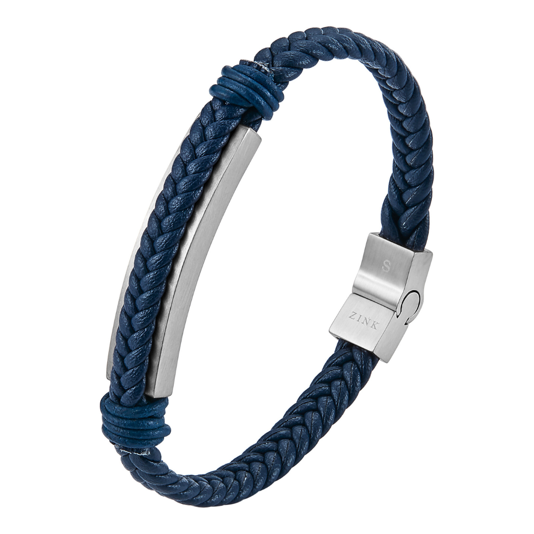 Dark Blue Bracelets for Men | Lyst
